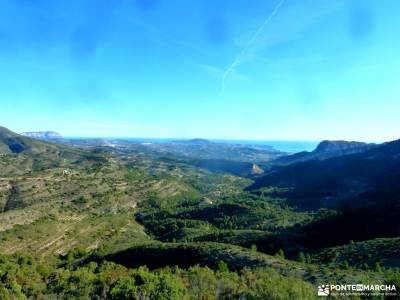 Peñón Ifach;Sierra Helada;Puig Campana;Sierra Bernia;agencia de excursiones viajes excursiones exc